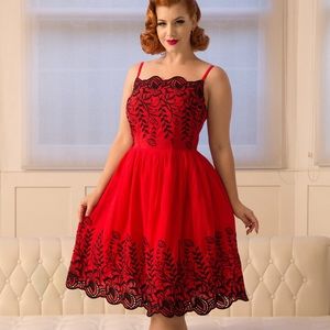 Super cute 50s style dress by Voodoo Vixen